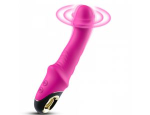 Wibrator punktu G silikonowy Joyblade różowy USB wodoodporny