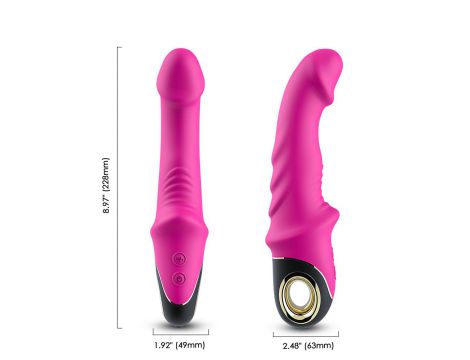 Wibrator punktu G silikonowy Joyblade różowy USB wodoodporny - 8