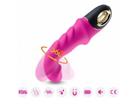 Wibrator punktu G silikonowy Joyblade różowy USB wodoodporny - 12