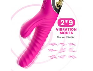 Wibrator punktu G Eternity silikonowy różowy USB wodoodporny