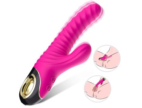 Wibrator punktu G Eternity silikonowy różowy USB wodoodporny - 3