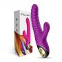 Wibrator punktu G Eternity silikonowy fioletowy USB wodoodporny - 2