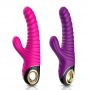 Wibrator punktu G Eternity silikonowy fioletowy USB wodoodporny - 12