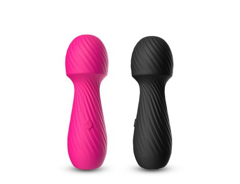 Masażer wibrujący Dazzle B Series Joy czarny silikonowy USB - 12