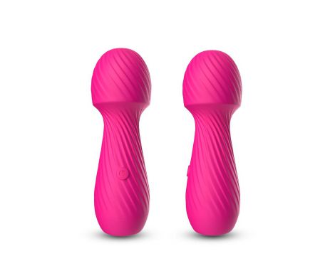 Masażer wibracyjny silikonowy Dazzle B Series Joy różowy USB - 6