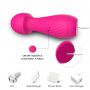 Masażer wibracyjny silikonowy Dazzle B Series Joy różowy USB - 10