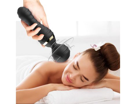 Masażer wibracyjny Freedom Joy silikonowy czarny USB wodoodporny - 5