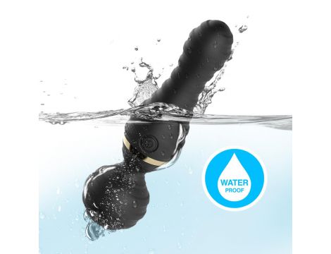 Masażer wibracyjny Freedom Joy silikonowy czarny USB wodoodporny - 9