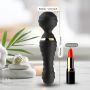 Masażer wibracyjny Freedom Joy silikonowy czarny USB wodoodporny - 5
