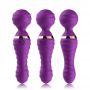 Masażer wibracyjny Freedom fioletowy silikonowy USB wodoodporny 19cm - 8