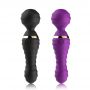 Masażer wibracyjny Freedom fioletowy silikonowy USB wodoodporny 19cm - 11