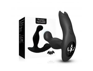 Masażer prostaty Bat King obrotowy czarny USB