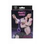 Kajdanki silikonowe fioletowe Limitation Lola Games 35 cm - 4