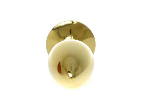 Korek analny ze stali nierdzewnej z różą HeavyFun jasnoniebieski 7 cm - 6