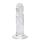 Dildo z przyssawką Alive Gallant Jelly S03 półprzezroczysty 14 cm