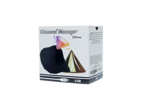 Stymulator Diamond Air Massager złoty USB 7 funkcji - 11