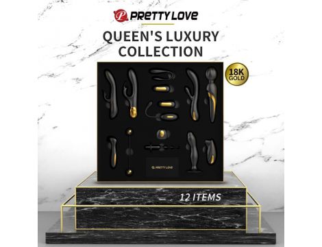 Zestaw dla par Pretty Love Golden Black Couple's Set czarny USB