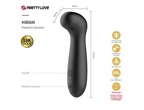 Zestaw dla par Pretty Love Golden Black Couple's Set czarny USB - 6