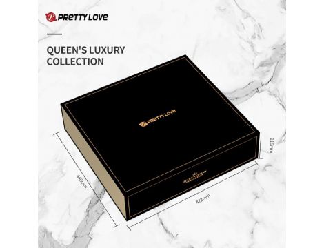 Zestaw dla par Pretty Love Golden Black Couple's Set czarny USB - 8