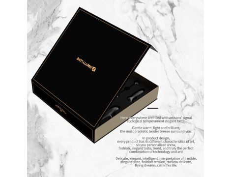 Zestaw dla par Pretty Love Golden Black Couple's Set czarny USB - 14