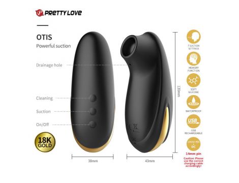 Zestaw dla par Pretty Love Golden Black Couple's Set czarny USB - 17