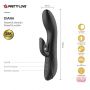Zestaw dla par Pretty Love Golden Black Couple's Set czarny USB - 6