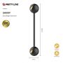 Zestaw dla par Pretty Love Golden Black Couple's Set czarny USB - 11