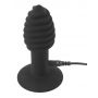 Korek analny wibrujący Black Velvets Twist 7 trybów USB - 10