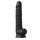 Dildo realistyczne Silexd XXL z przyssawką 38 cm czarny