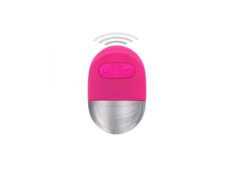 Jajko wibrujące ToyJoy Funky z pilotem różowe USB - 4