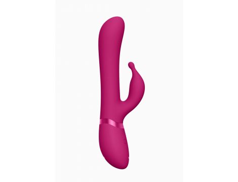 Wibrator króliczek Vive Chou silikonowy różowy USB 22 cm - 8