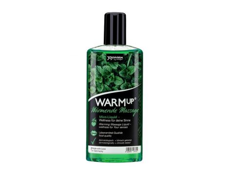 Olejek do masażu rozgrzewający miętowy JoyDivision 150 ml - 2