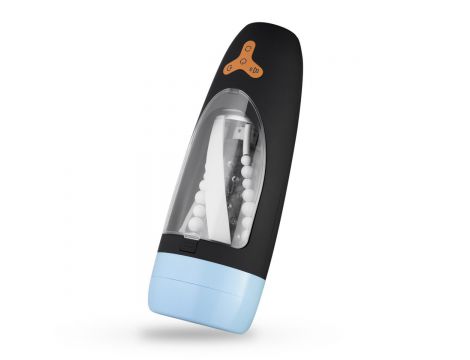 Masturbator Cruizr CP01 automatyczny z obrotem i ssaniem USB - 2