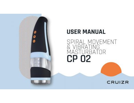 Automatyczny masturbator obrotowy wibrujący Cruizr CP02 USB - 8