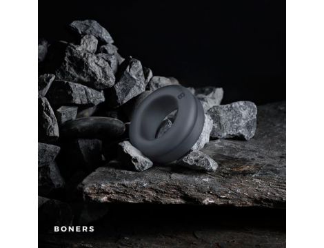 Pierścień erekcyjny Double Design Boners szary - 2