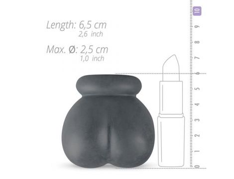 Nosz na jądra silikonowy Boners szary - 5