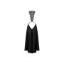 Sukienka Obsessive Agatya czarna S/M satynowa - 7
