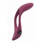 Pierścień erekcyjny wibrujący Pure Passion Stardust czerwony - 4