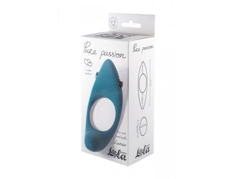 Pierścień wibrujący Pure Passion Lunar zielony silikonowy - 4