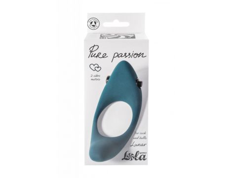 Pierścień wibrujący Pure Passion Lunar zielony silikonowy - 5