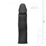 Przedłużka silikonowa EasyToys czarna 18 cm - 3