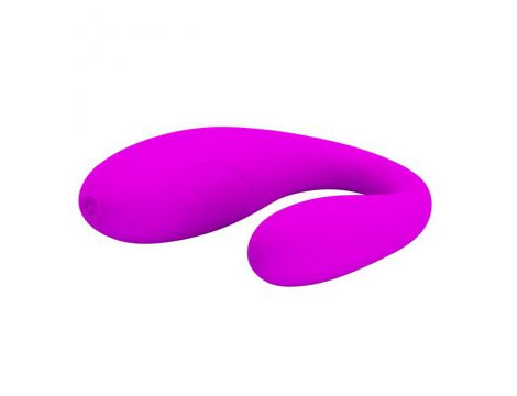 Stymulator łechtaczki Pretty Love Fascination fioletowy silikonowy USB - 4