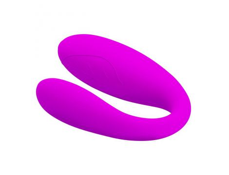 Stymulator łechtaczki Pretty Love Fascination fioletowy silikonowy USB - 2