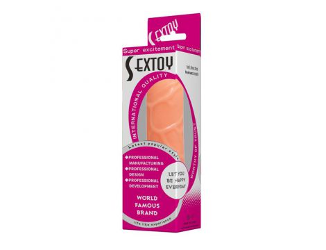 Giętka elastyczna przedłużka na penisa Baile - 9