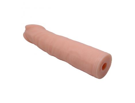 Dildo na pasek Baile 18 cm regulowane żelowe - 3