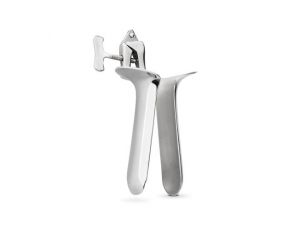 Wziernik pochwy Collins Sinner Gear stal nierdzewna srebrny 16 cm