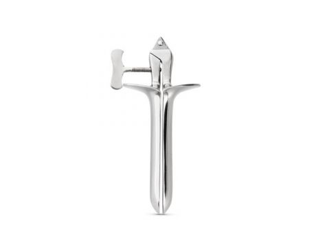 Wziernik pochwy Collins Sinner Gear stal nierdzewna srebrny 16 cm - 3