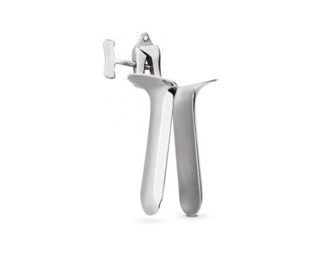 Wziernik pochwy Collins Sinner Gear stal nierdzewna srebrny 16 cm - 2