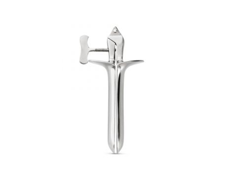 Wziernik pochwy Collins Sinner Gear stal nierdzewna srebrny 16 cm - 4