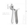 Wziernik pochwy Collins Sinner Gear stal nierdzewna srebrny 16 cm - 11